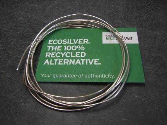 Silver Crescent Moon Bangle