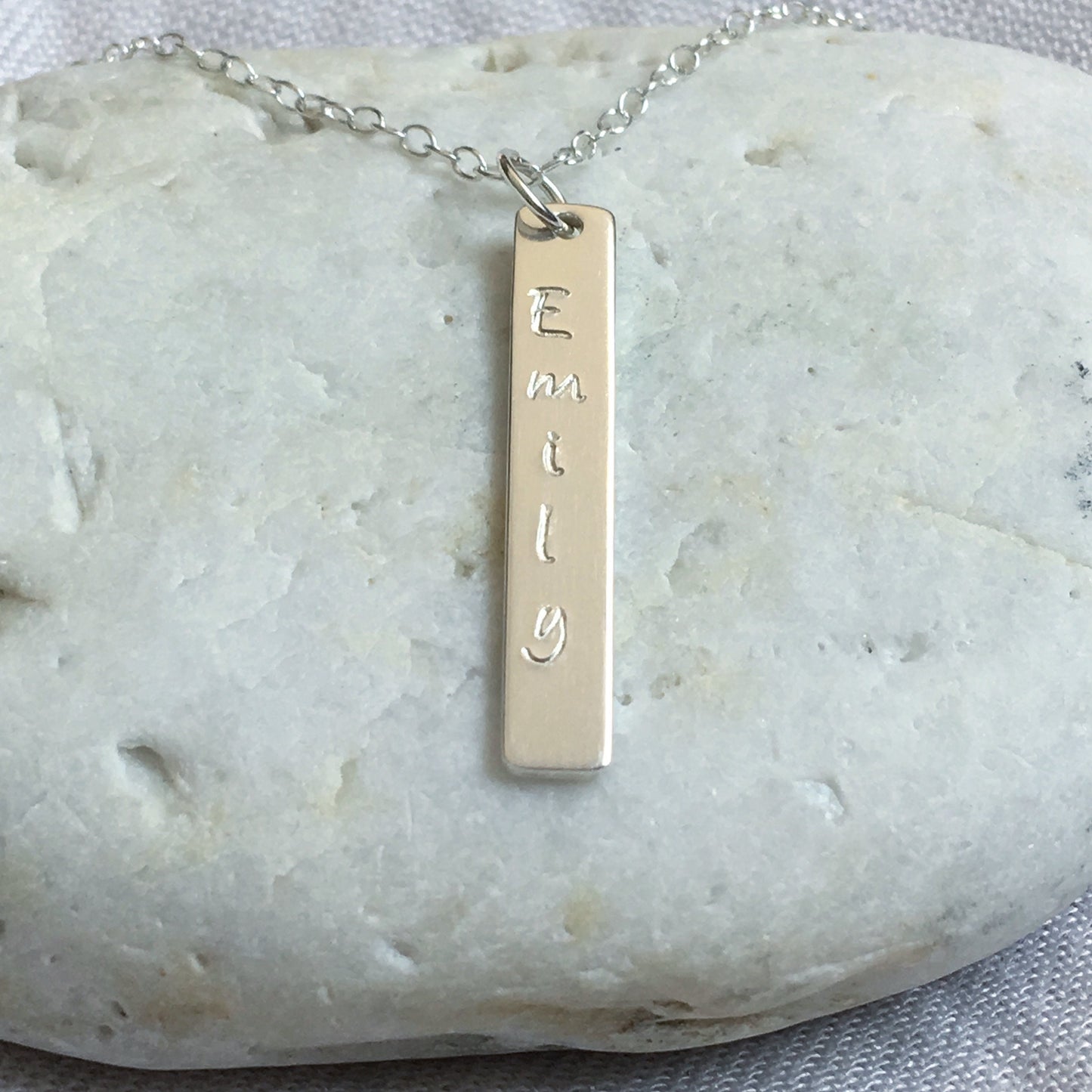 Personalised Silver Name Necklace