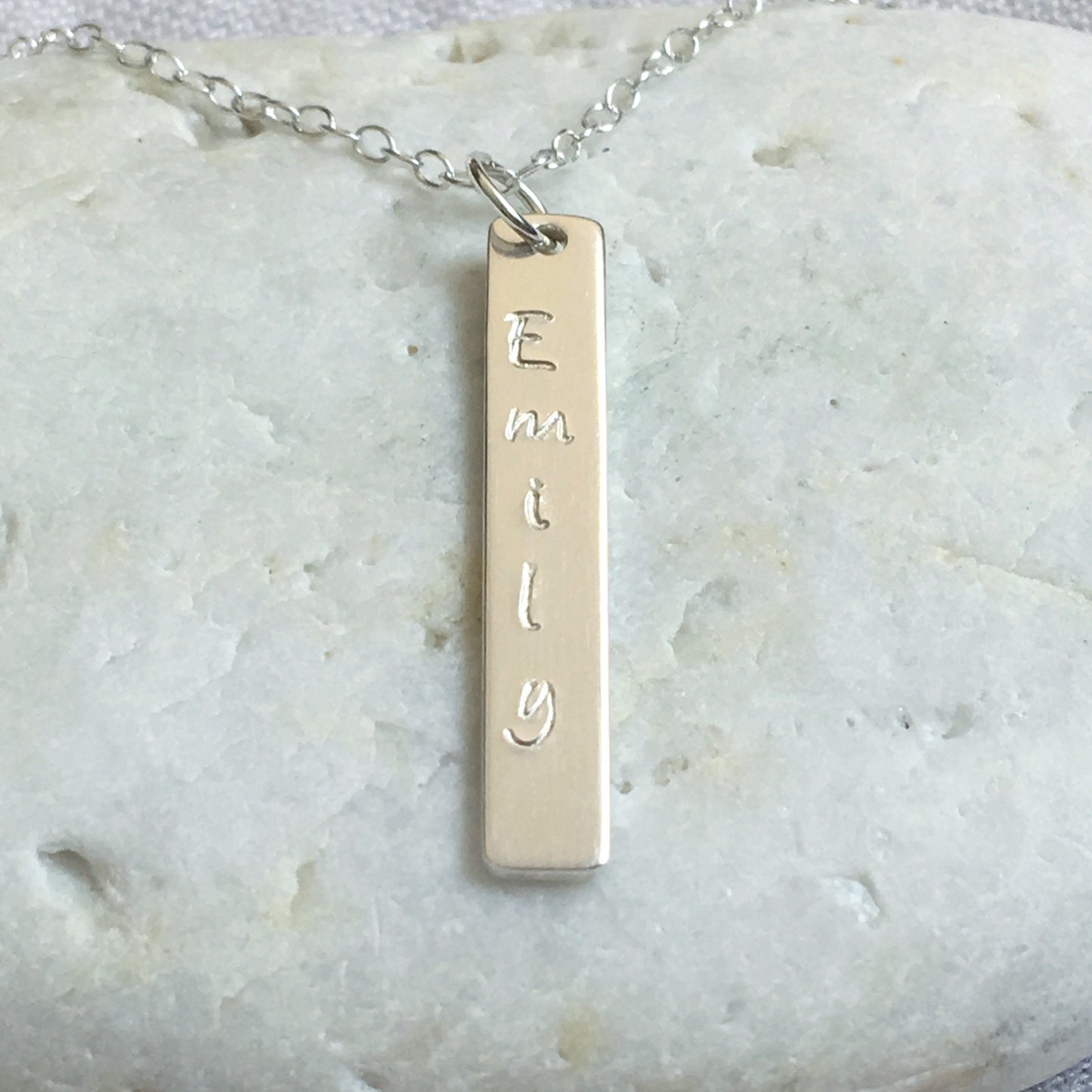 Personalised Silver Name Necklace