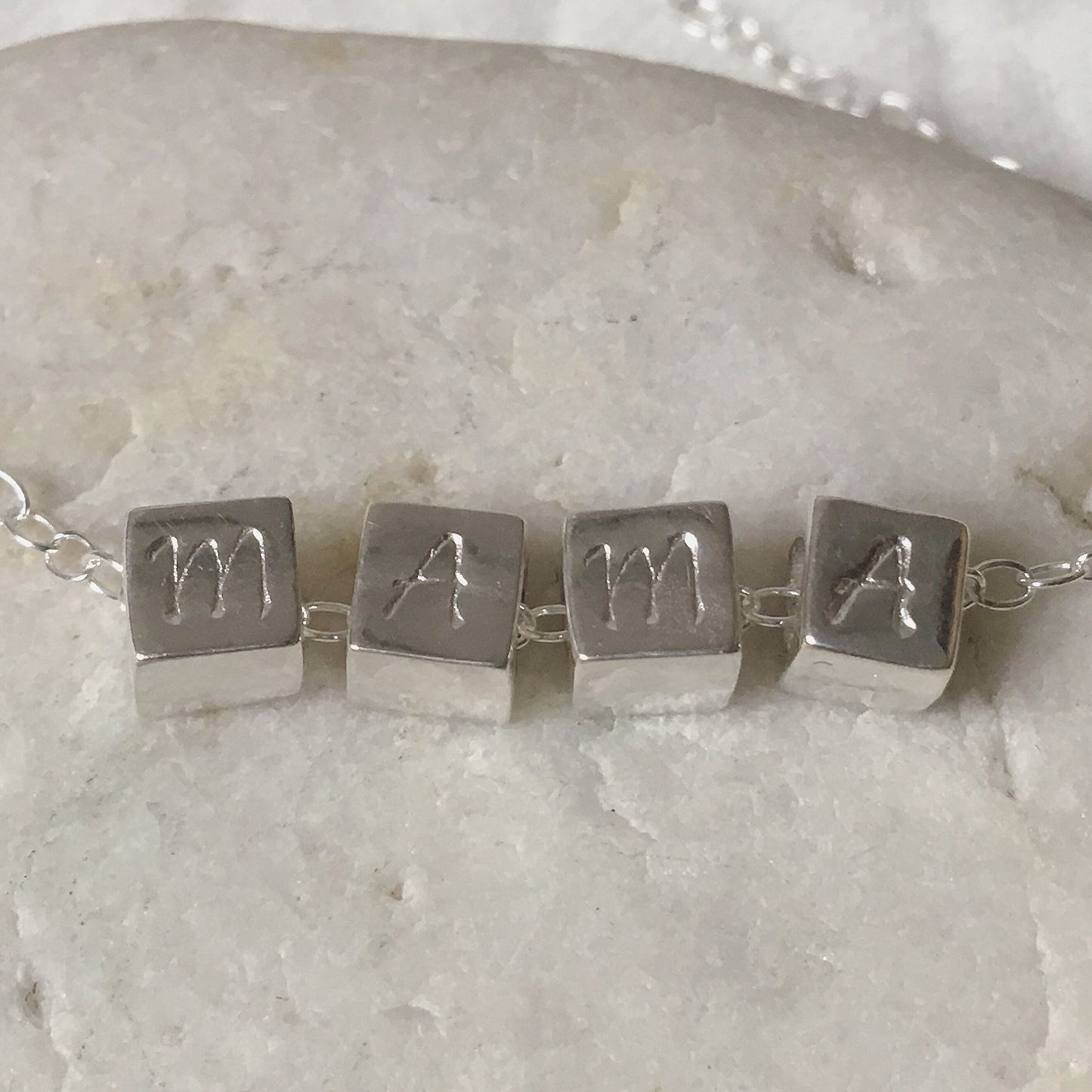 Personalised Cube Necklace