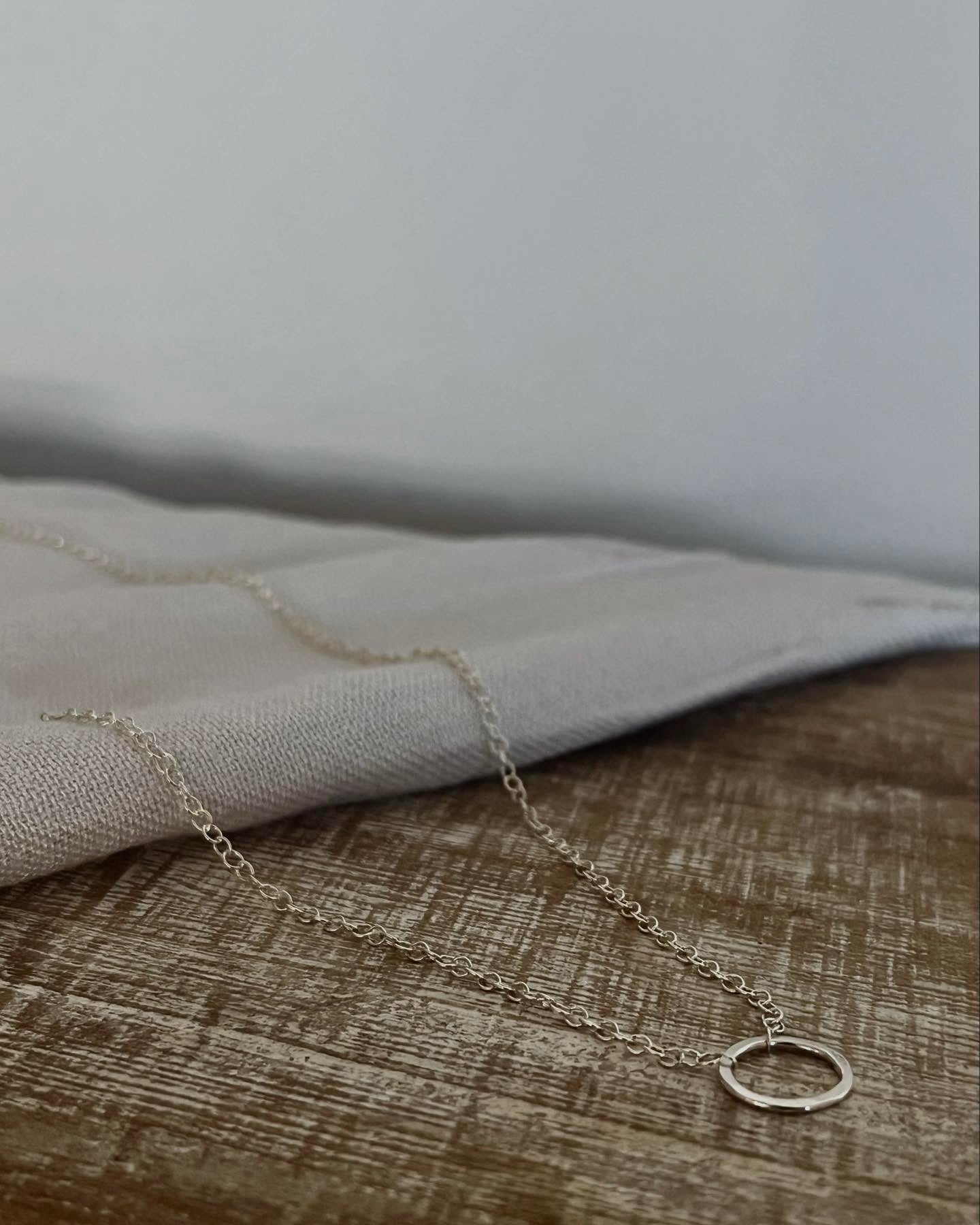 Silver Loop Necklace