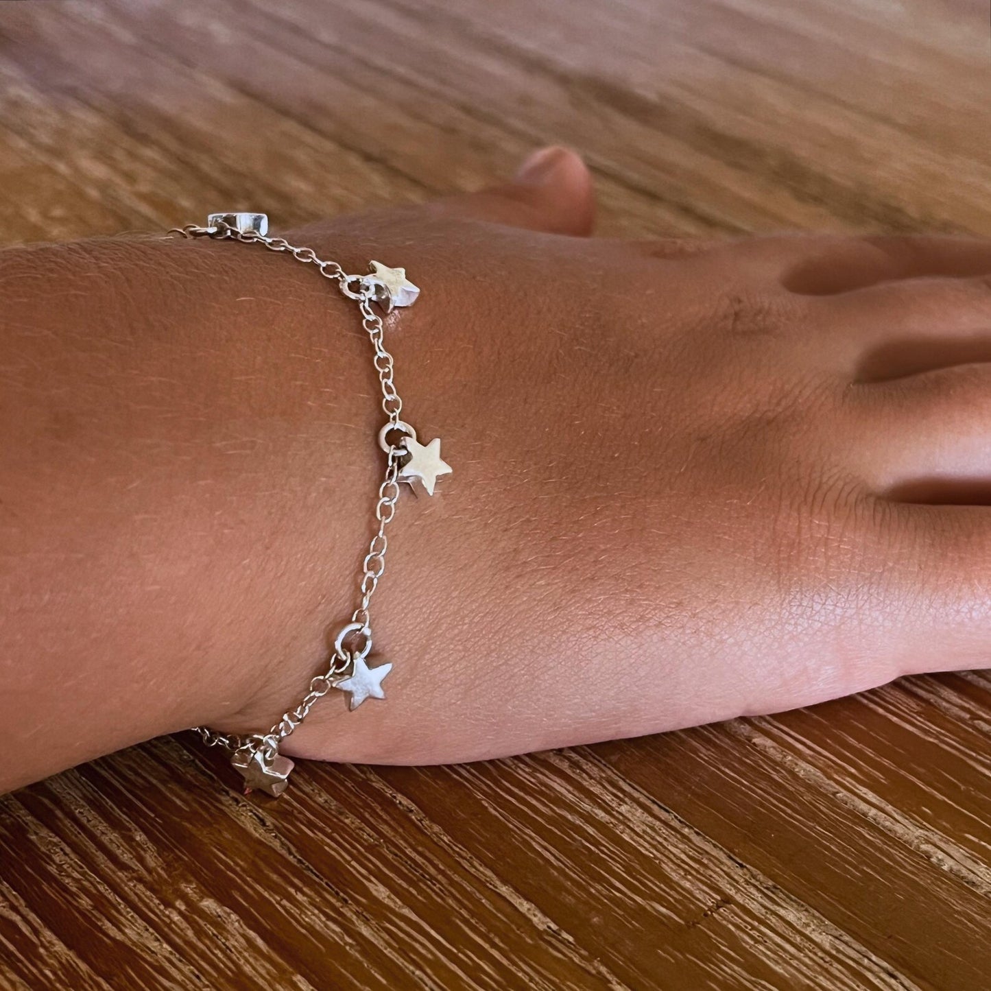 Silver Stars Bracelet