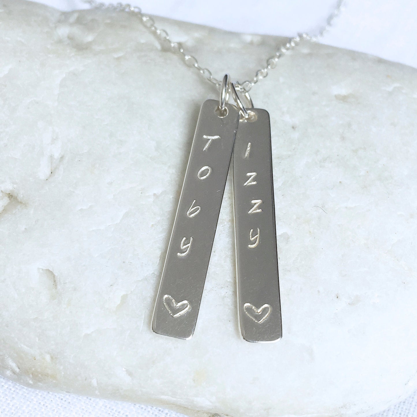 Personalised Silver Name Necklace