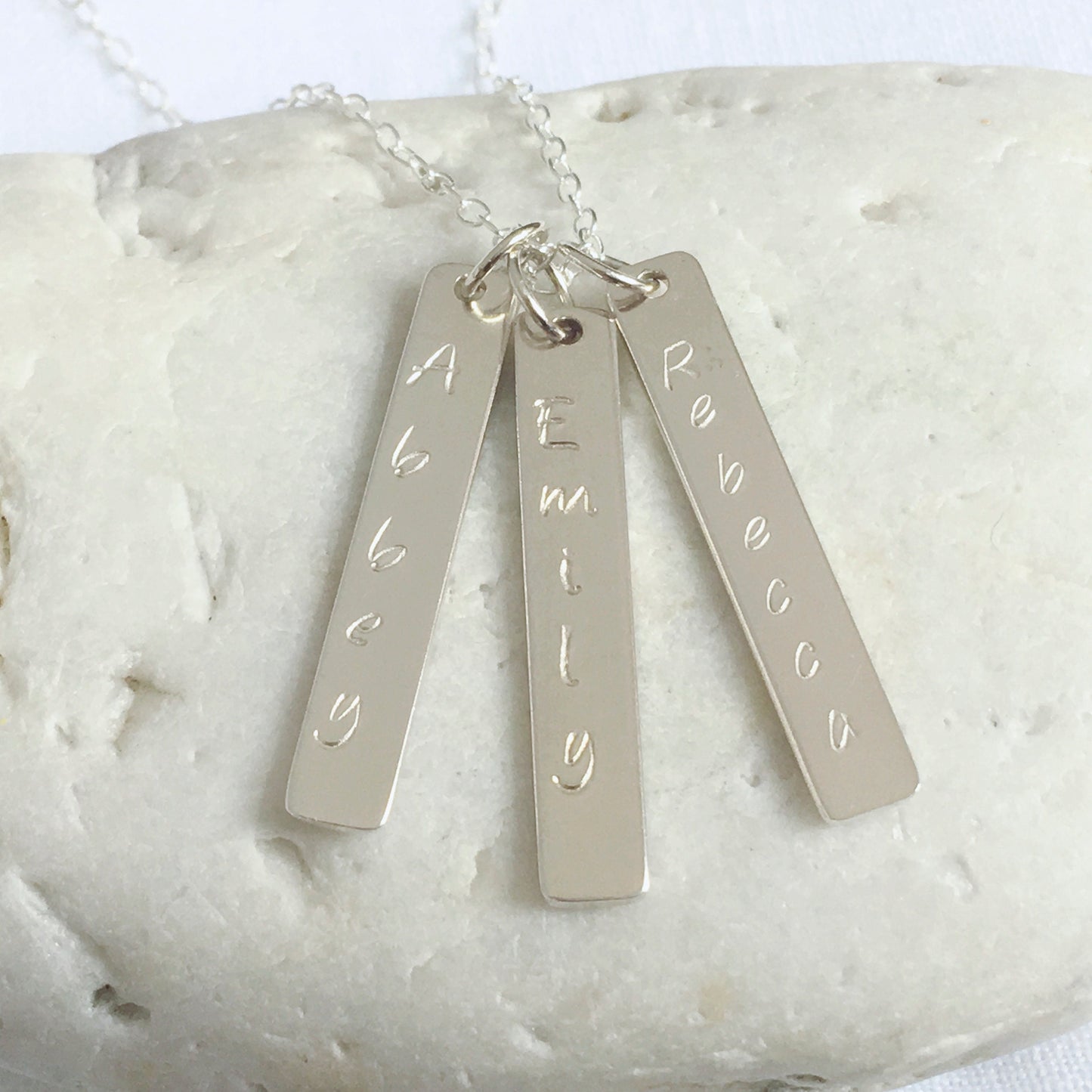 Personalised Silver Name Necklace